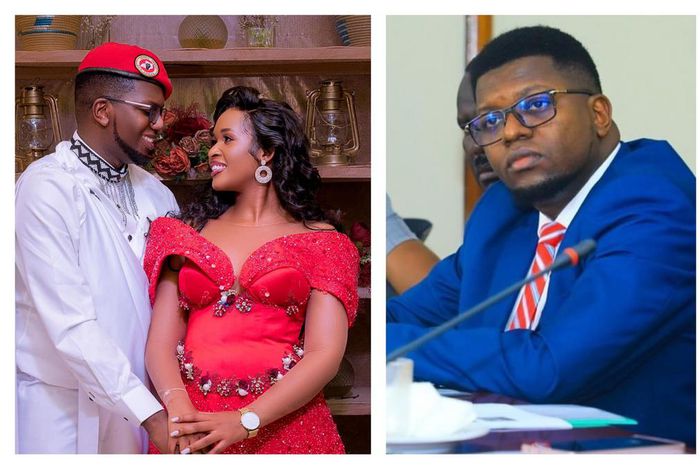 MP Derrick Nyeko and his wife Ruth Kirabo