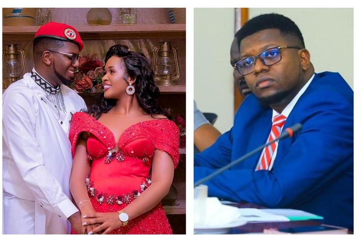 MP Derrick Nyeko and his wife Ruth Kirabo