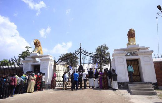 Lubiri Palace entrance