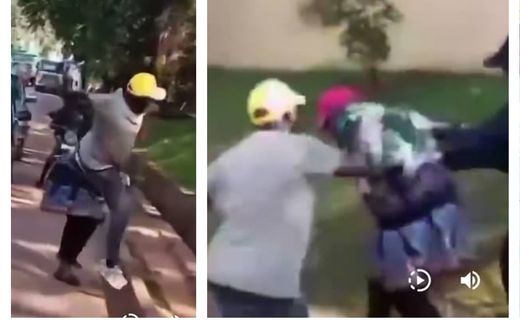 Full Figure was accosted and beaten up by assailants