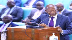 Minister Muyingo in the House