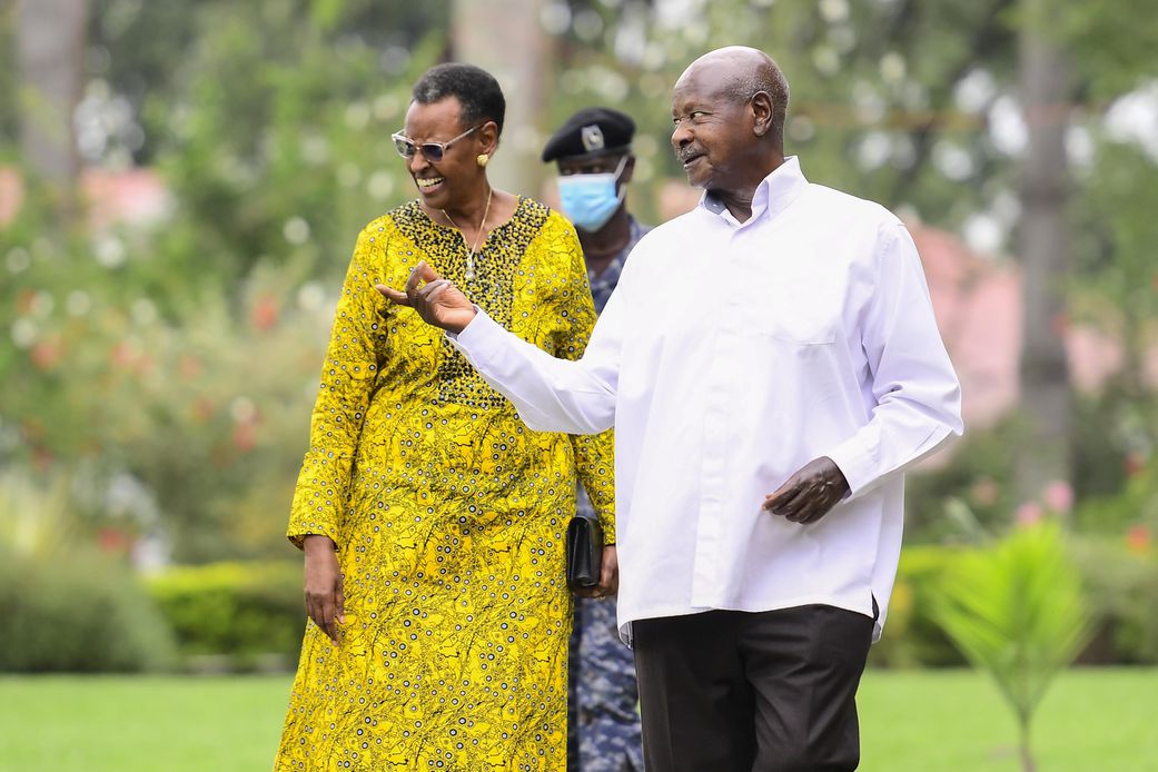 President Museveni and First Lady Janet