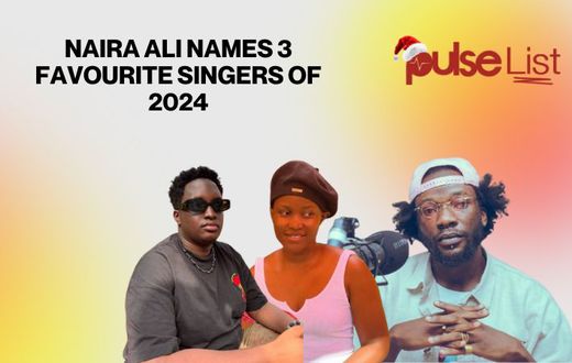 Singer Naira Ali has named three artistes whose music she enjoyed in 2024
