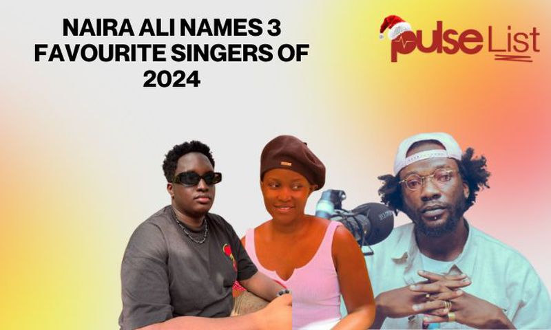 Singer Naira Ali has named three artistes whose music she enjoyed in 2024