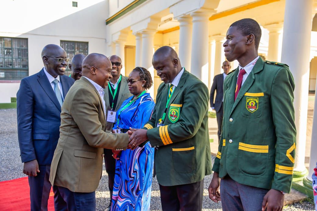 Deputy President Kithure Kindiki at Jamhuri High school