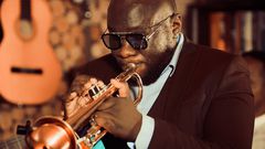 Celebrated Kenyan trumpeter Mackinlay Music