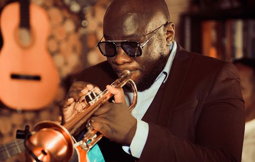 Celebrated Kenyan trumpeter Mackinlay Music