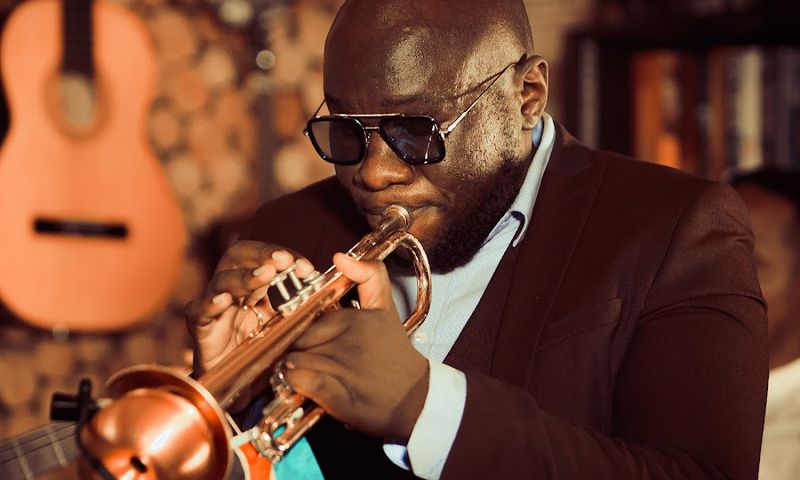 Celebrated Kenyan trumpeter Mackinlay Music