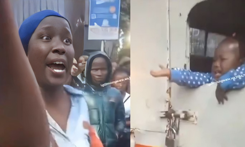 Sakaja under fire amid outrage over video of hawker's child locked inside county vehicle