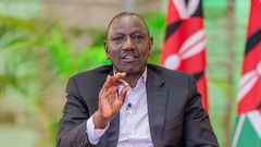 President William Ruto participated in a joint media interview with vernacular stations on March 31, 2025, at Sagana State Lodge.