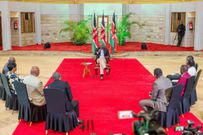 President William Ruto participated in a joint media interview with vernacular stations on March 31, 2025, at Sagana State Lodge.
