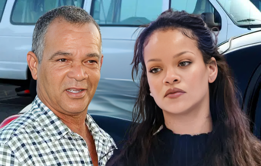 File image of Rihanna's father Ronald Fenty with the singer