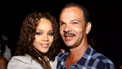File image of Rihanna's father Ronald Fenty with the singer