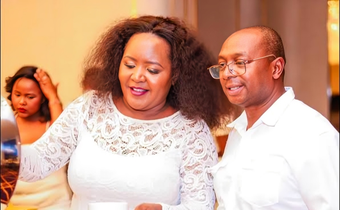 Sarah Mtalii and Simon Kabu