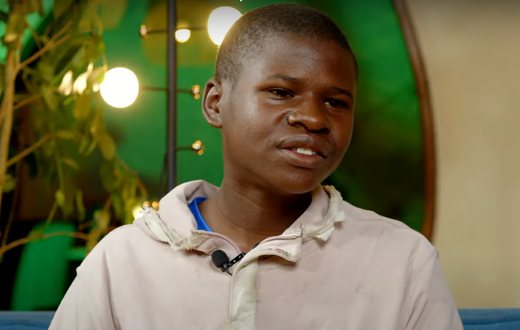 Baraka Joseph Machari, who went viral for bleating at a police station