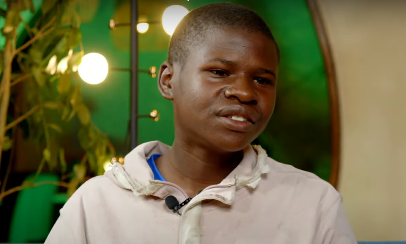 Baraka Joseph Machari, who went viral for bleating at a police station