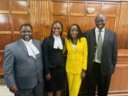 Katwa Kigen as part of Jacque Maribe's legal team