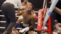 Shakib when he was knocked out by Rickman