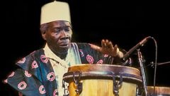 Nigerian drummist and percussionist Babatunde Olatunji