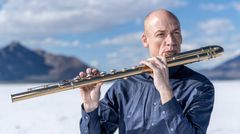 South African flute player Wouter Kellerman