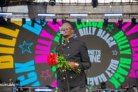 Billy Black performing at Blankets & Wine on September 28, 2025