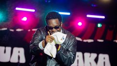 Ugandan producer and musician Joshua Baraka performs at Blankets & Wine on September 28, 2025