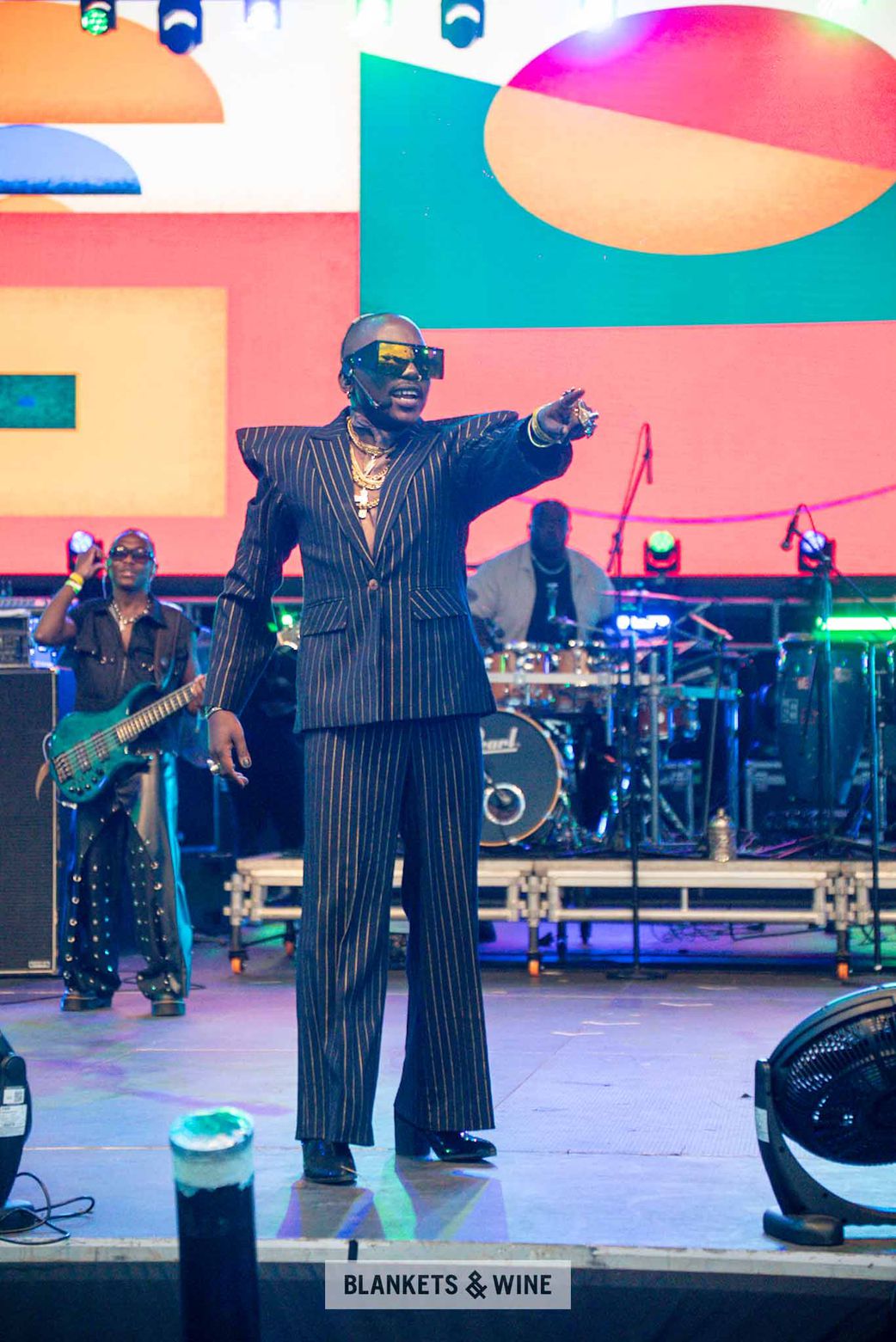 Willis Chimano performs at Blankets & Wine on September 28, 2025