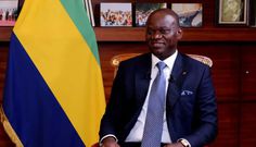 Brice Clotaire Oligui Nguema  the President of Gabon