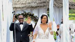 Radio Jambo presenter Bramwell Mwololo weds longtime lover Damaris Wambui in glamorous ceremony