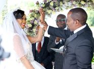 Radio Jambo presenter Bramwell Mwololo weds longtime lover Damaris Wambui in glamorous ceremony