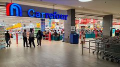 A Carrefour store