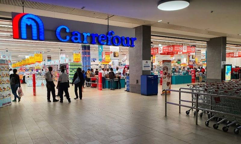 A Carrefour store