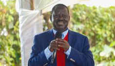 Azimio la Umoja leader Raila Odinga