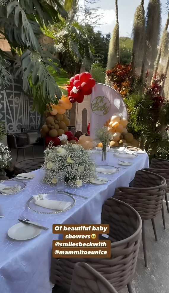 Jacky Vike teams up with friends to surprise Mammito with a glamorous baby shower