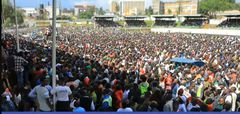 Crowd during a rally by former Interior Cabinet Secretary Dr. Fred Matiang’i