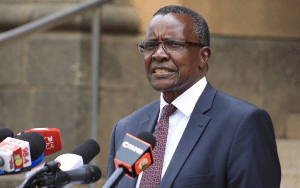Former Chief Justice David Maraga
