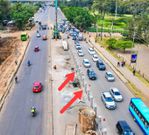 Viaduct being constructed along Kenyatta Avenue