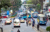 Kenyatta Avenue in Nairobi CBD