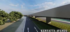 A visual of what Kenyatta Avenue will look like after KURA constructions