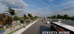 A visual of what Kenyatta Avenue will look like after KURA constructions