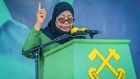 Tanzanian President Samia Suluhu Hassan
