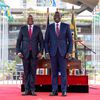 President William Ruto and DP Kithure Kindiki on November 1, 2024 when the latter was sworn in to serve as Kenya's Deputy President