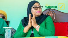 Tanzanian President Samia Suluhu Hassan