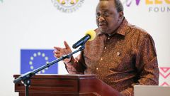 Former President Uhuru Kenyatta