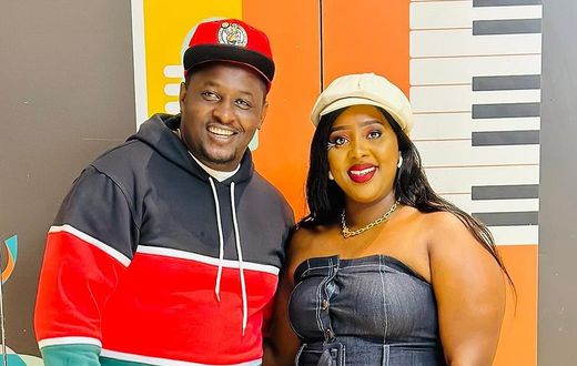 Milly Chebby with her husband Terence Creative