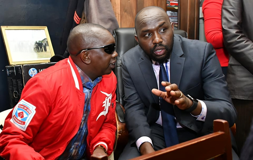 CS Kipchumba Murkomen and MP Oscar Sudi