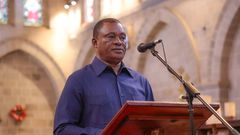 Public Service and Human Capital Development Cabinet Secretary Justin Muturi