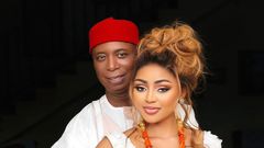 Nigerian politician Prince Chinedu Munir Nwoko with his 6th wife Regina Daniels