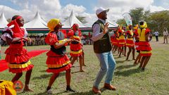 Interior Principal Secretary Dr. Raymond Omollo at Athi River Primary School