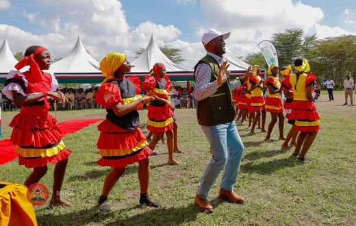 Interior Principal Secretary Dr. Raymond Omollo at Athi River Primary School